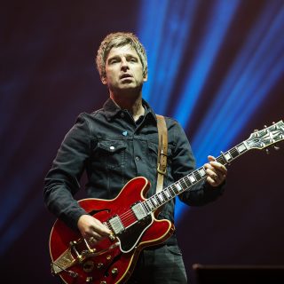 GLASGOW, SCOTLAND - AUGUST 26:  Noel Gallagher of Noel Gallagher's High Flying Birds performs at Bellahouston Park on August 26, 2016 in Glasgow, Scotland.  (Photo by Ross Gilmore/Redferns)